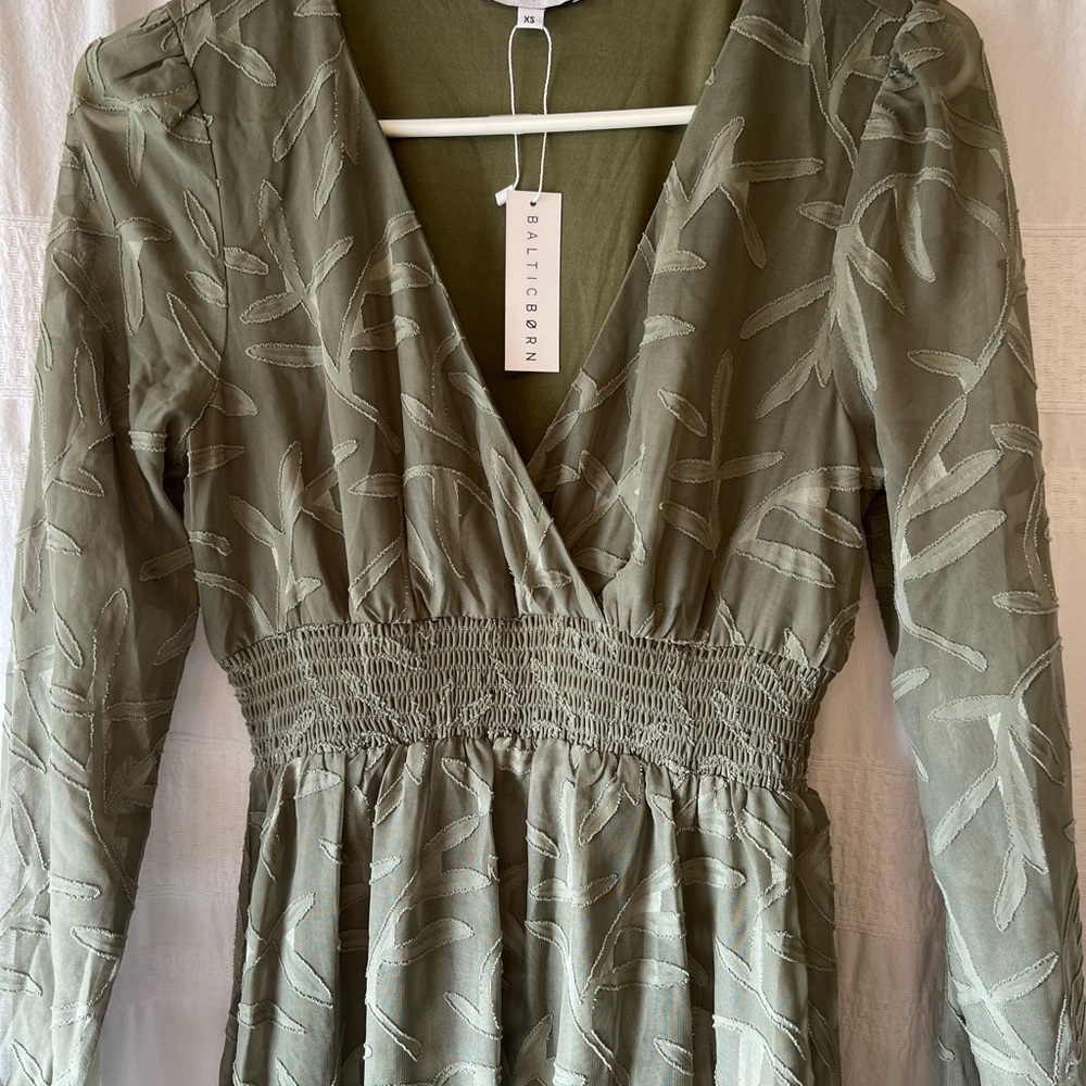 Baltic Born Olive Green Dress